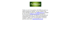Desktop Screenshot of pollbuzzer.com
